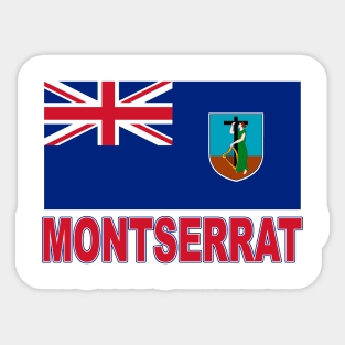 The Pride of Montserrat - National Flag Design Sticker